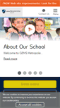 Mobile Screenshot of gemsmetropoleschool-dubai.com